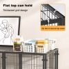 47.2" Dog Crate for Small Medium Large Dogs, Puppy Dog Playpen for Yard Indoor Outdoor Use, Pet Dog Cage Kennel (47.2"L x 23.6"W x 23.6"H)